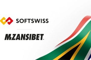 Logos von Softswiss und Mzansibet