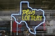 Lottoschild in Texas