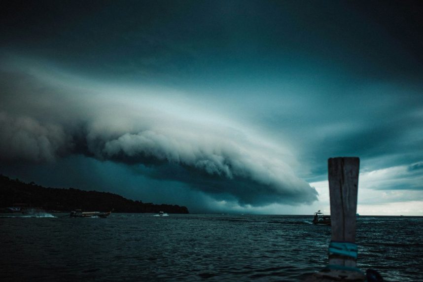 Sturm am Meer