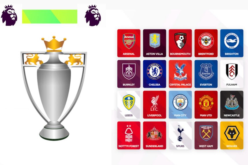 Screenshot Premier League-Website