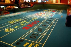 Craps-Tisch im Casino