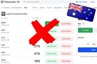 Polymarket-Charts, Kreuz, Fahne Australien