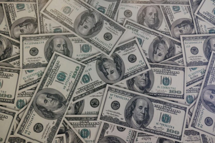 100 US-Dollar Banknoten