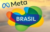 Facebook Brazil und Meta-Logo