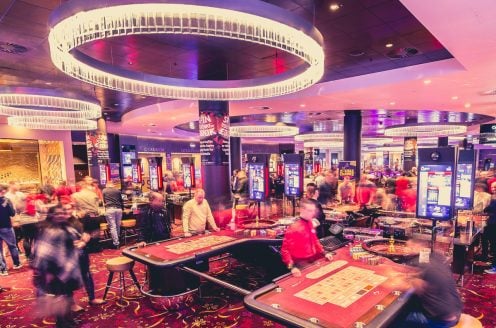 Blick auf Casino-Floor