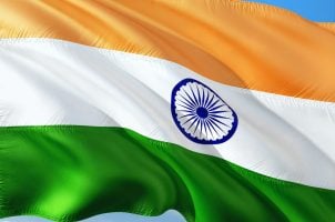 Indische Fahne