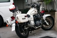 Polizeimotorrad Thailand