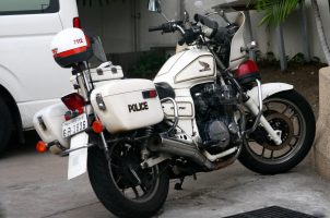 Polizeimotorrad Thailand