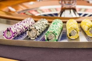 Jetons im Casino