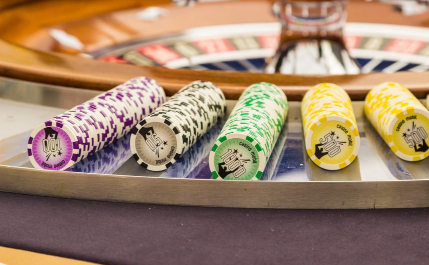 Jetons im Casino