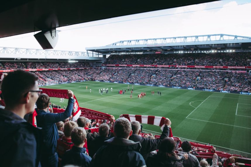 Fans im Fußballstadion