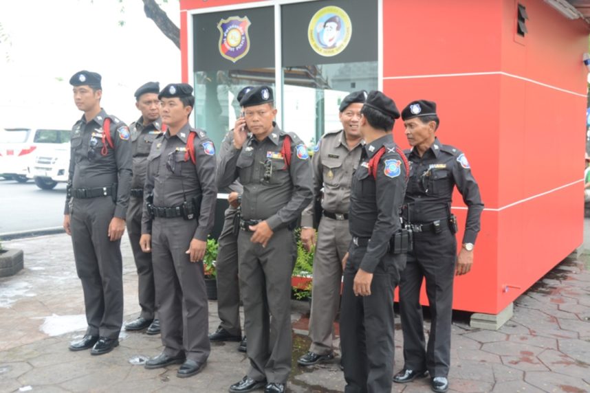 Thailändische Polizisten