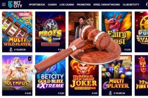 Online-Casino, Justiz-Hammer