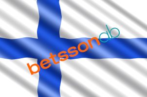 finnische Fahne, Betsson-Logo