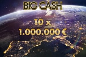 Werbung Big Cash-Rubbellos