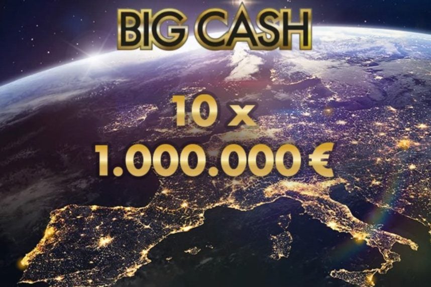 Werbung Big Cash-Rubbellos