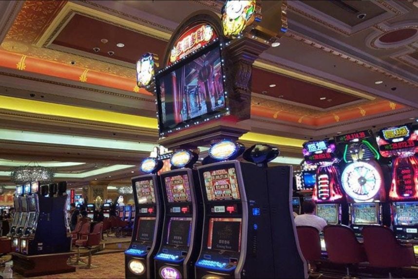 Casino mit Spielautomaten