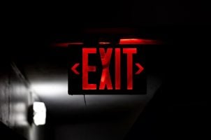 Exit-Schild