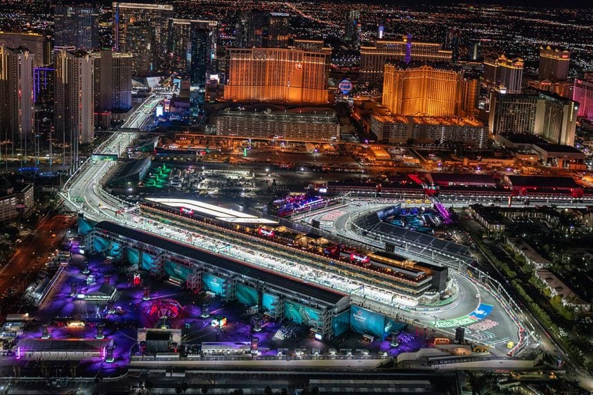 F1-Rennstrecke Las Vegas