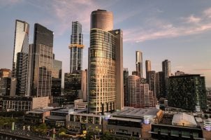 Außenansicht Crown Casino Melbourne