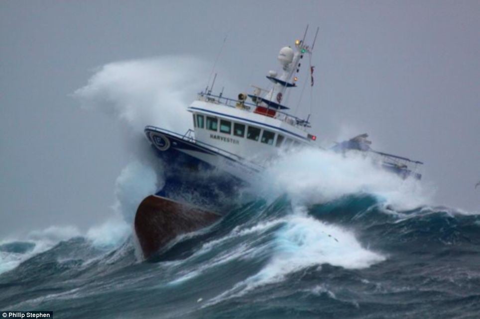 North Sea trawler - Scotland