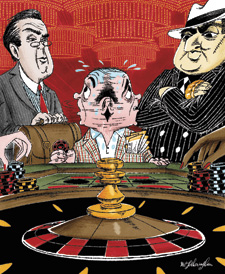Deadbeat gamblers