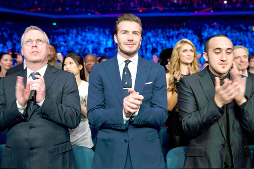 David Beckham Sands Macao Marina Bay Sands