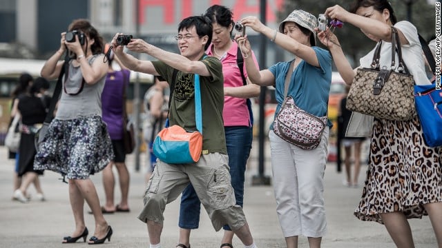 Macau Chinese tourists