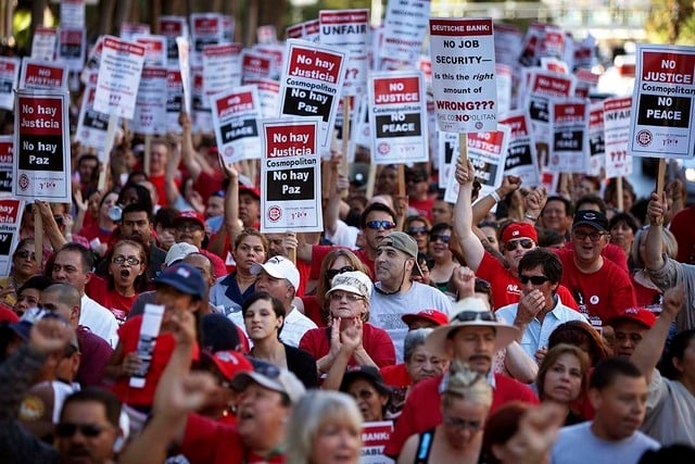 Culinary Union 226 Las Vegas strike