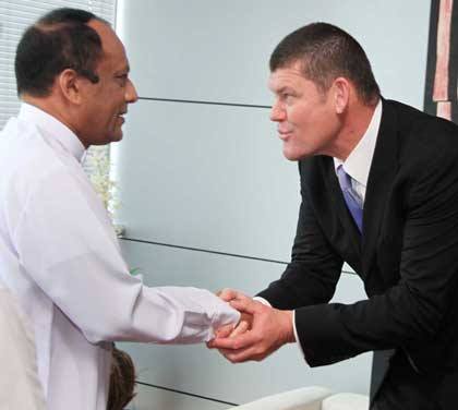 James Packer Sri Lanka Crown Casinos
