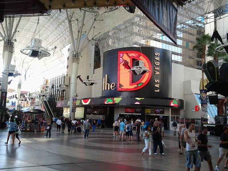 D Hotel Casino downtown Las Vegas Bitcoin ATM