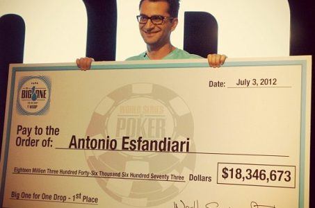 Antonio Esfandiari Big One for One Drop WSOP