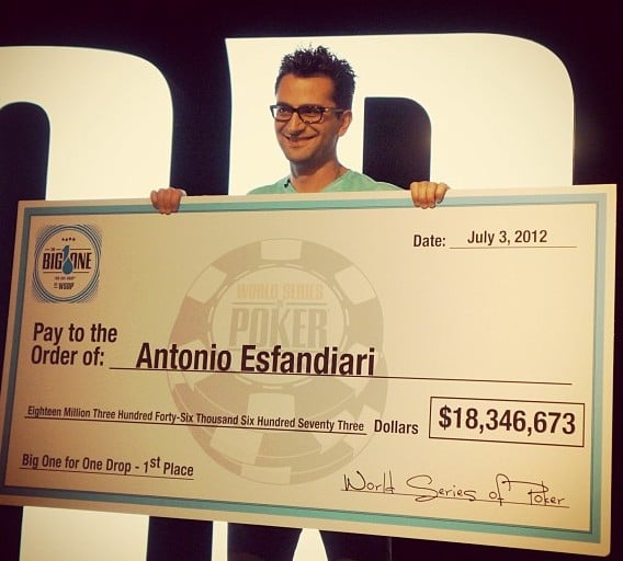 Antonio Esfandiari Big One for One Drop WSOP