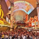 Fremont Street Draws More Tourists and More Cops