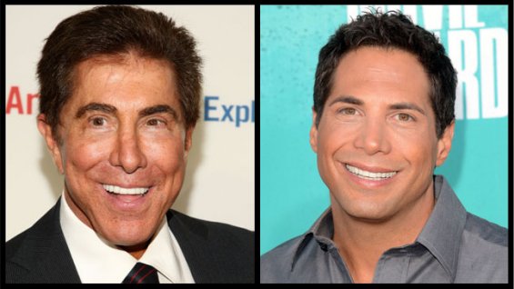 Setev Wynn and Joe Francis