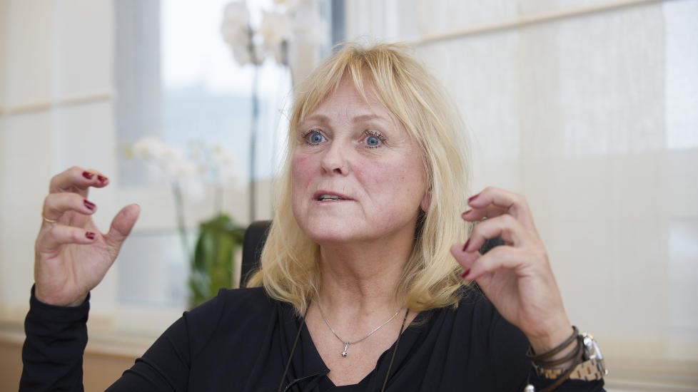 Norwegian Culture Minister Thorhild Widvey