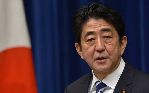 Japanese Prime Minister Shinzo Abe delayed casino plans