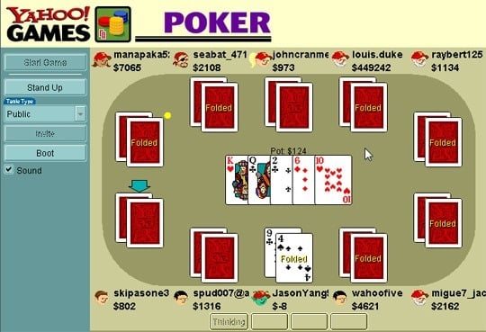 Yahoo Poker game shuts down