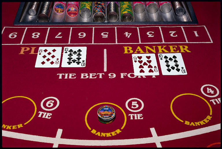 Nevada gambling revenues down baccarat 