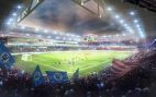 Soccer stadium Las Vegas, artist’s rendition