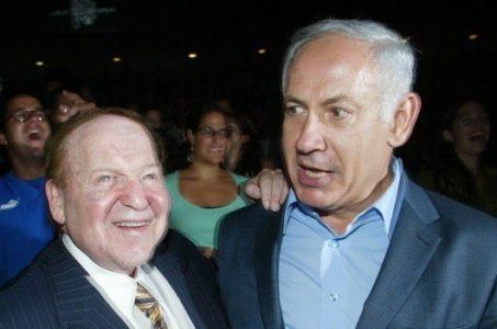 Sheldon Adelson and Binyamin Netanyahu