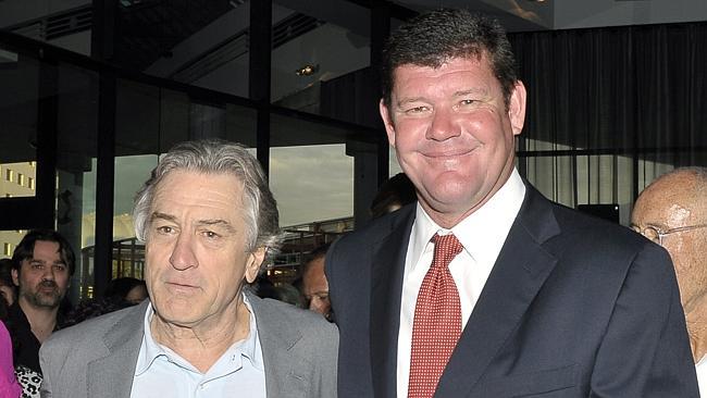 James Packer, Robert De Niro, Macau revenue slump, Nobu Manila