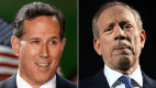 GOP hopefuls Rick Santorum and George Pataki online gambling