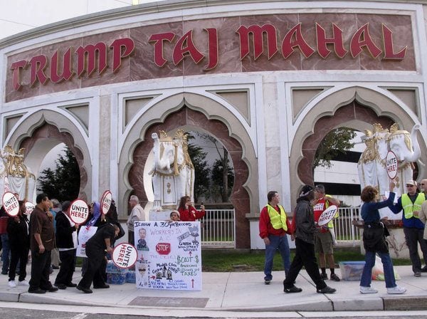 Carl Icahn Taj Mahal Atlantic City union conflict