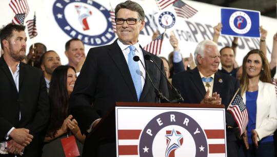 Rick Perry GOP 2016 presidential race