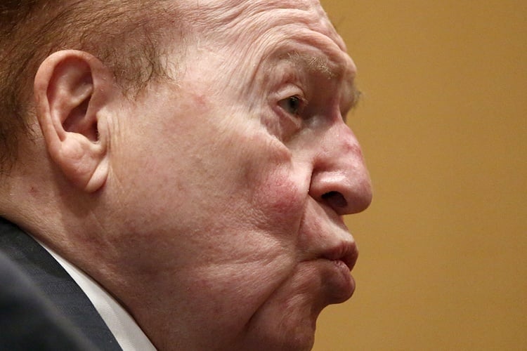 Sheldon Adelson, Las Vegas Sands, Macau, Triads