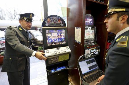 Mafia 'Ndrangheta Italy police seizure raid gambling