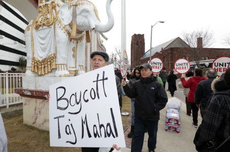 Trump Taj Mahal Atlantic City union strike