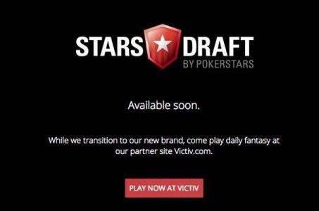 Amaya’s pokerstars to offer DFS as starsdraft, following Victiv acquisition