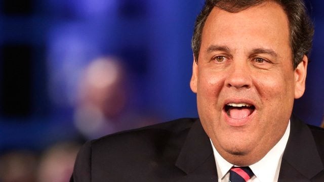 Republican New Jersey Governor Chris Christie